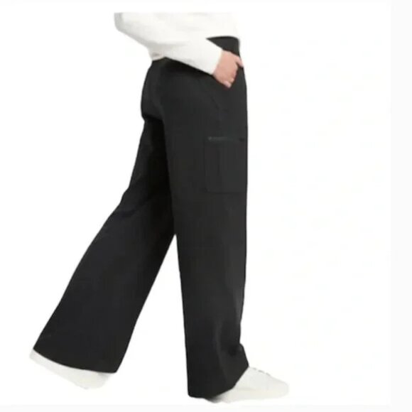 Athleta Venice Heathered Cargo Pant size 4 Charcoal - Picture 3 of 3